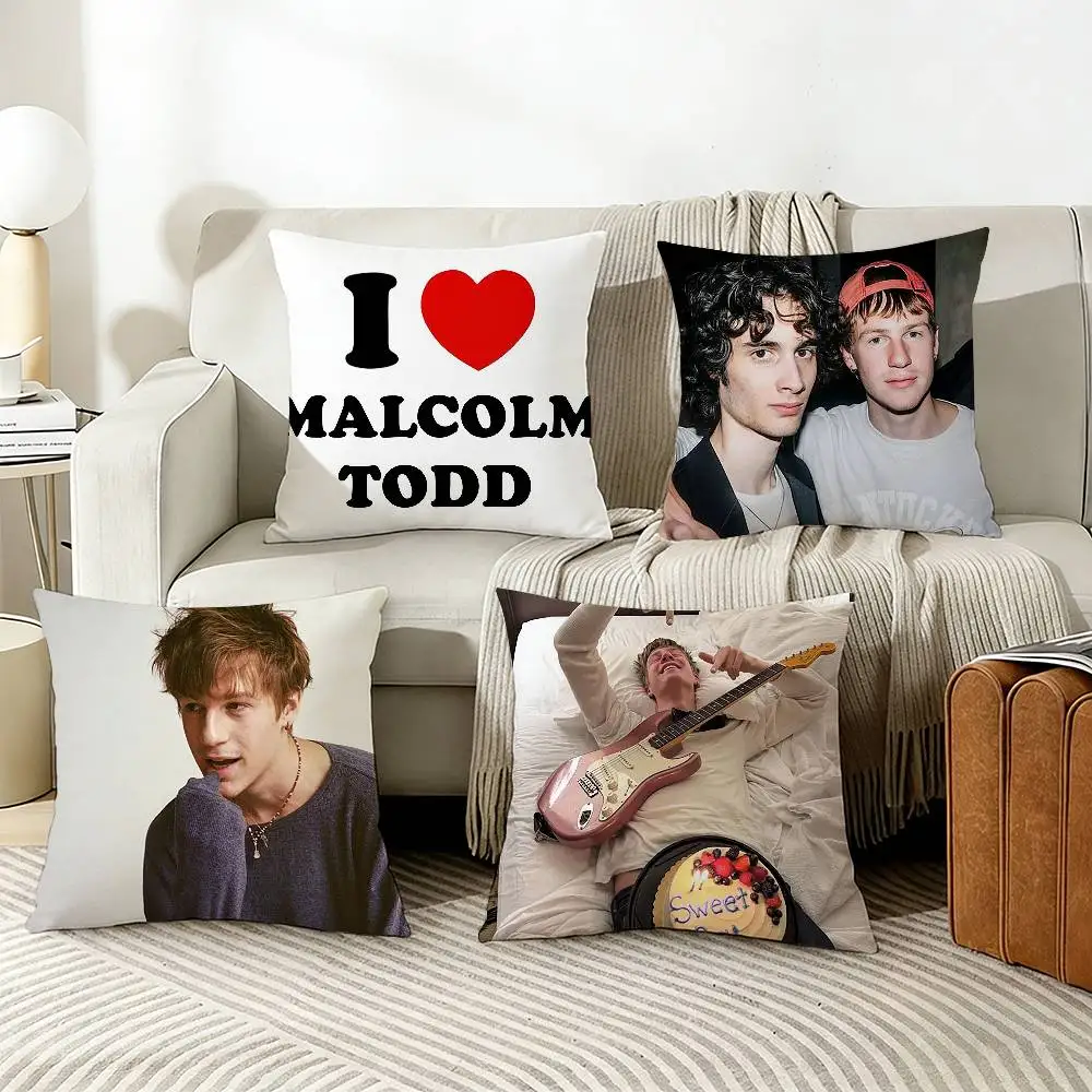 

M-Malcolm T-Todd Various Sizes Square Pillow Case For Car Home Bedchamber Decor