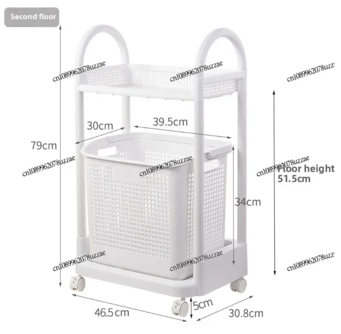 Dirty Clothes Basket Toilet Rack Laundry Basket Dirty Clothes Storage Artifact Household Bathroom