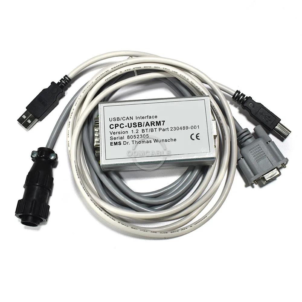 

Для Toyota BT + основные услуги TruckCom USB/CAN интерфейс CPC-USB ARM7 BT 230489-001 последовательный 8052305 диагностический инструмент для вилочного погрузчика