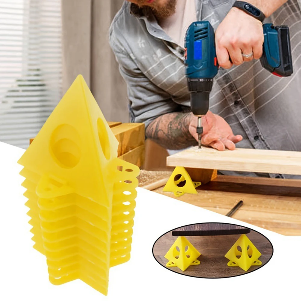 Pyramid Paint Stands Mini Triangle Stands Triangle Paint Pads Feet Woodworking Tools Accessories Carpenter Square Paint Pads Set