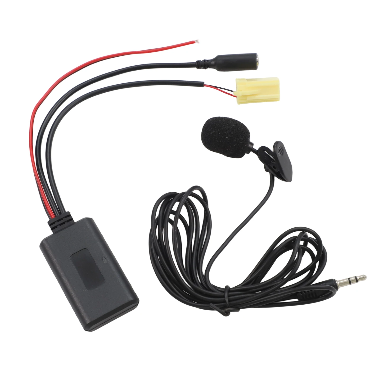 Audio Adapter Kit Aux Cable Adapter Direct Fitment Easy Installation Microphone Included OE Reference Check Practical Design