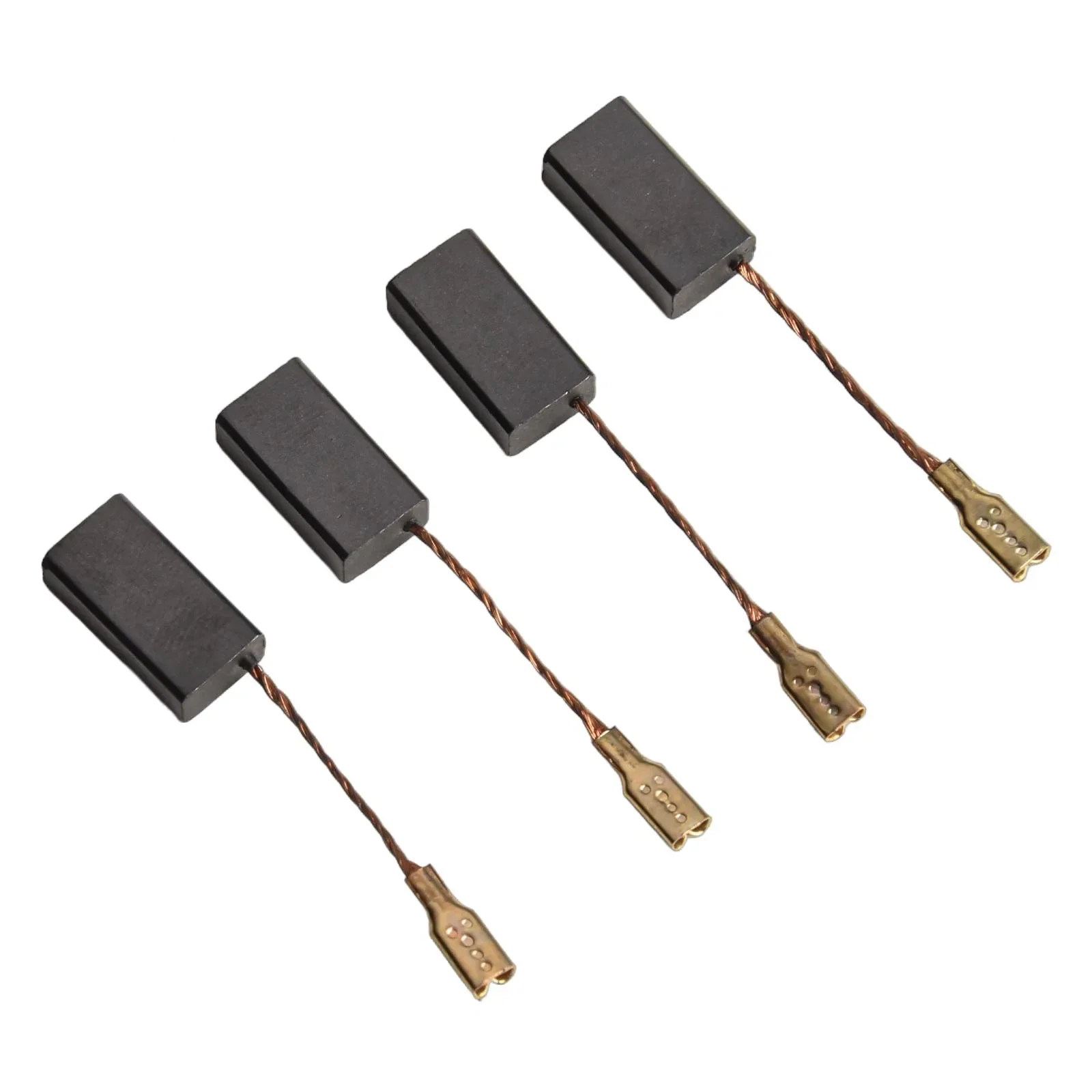

4pcs Carbon Brush Drill Electric Grinder Replacement Carbon Brush Graphite Copper Spare Parts For Electric Motors Graphite Brush