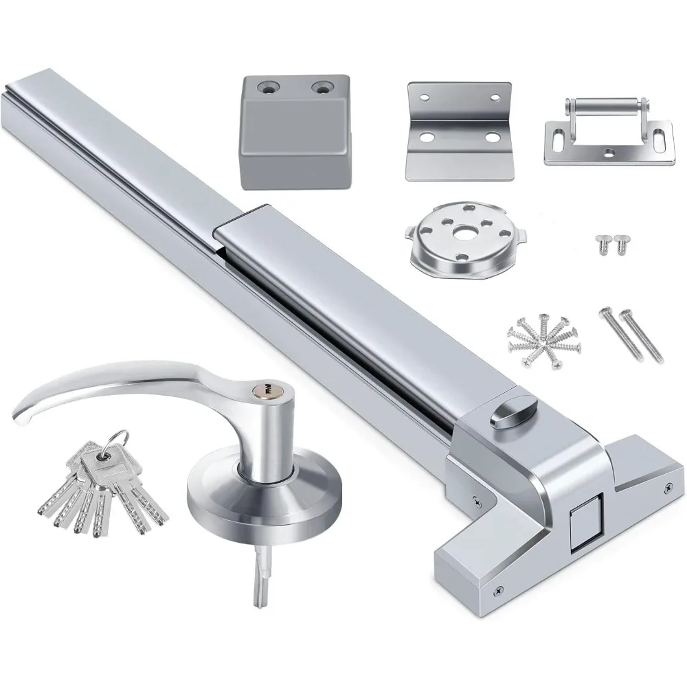 جهاز خروج الذعر من الألومنيوم شريط الذعر في حالات الطوارئ لأجهزة باب الخروج #1