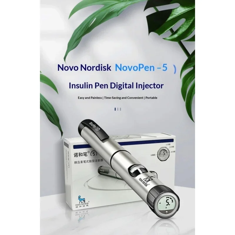 NovoPen 4/5/6 Insulin Injection Pen with Digital Display Reusable Imported Medical Device from Novo Nordisk for Diabetes Managem