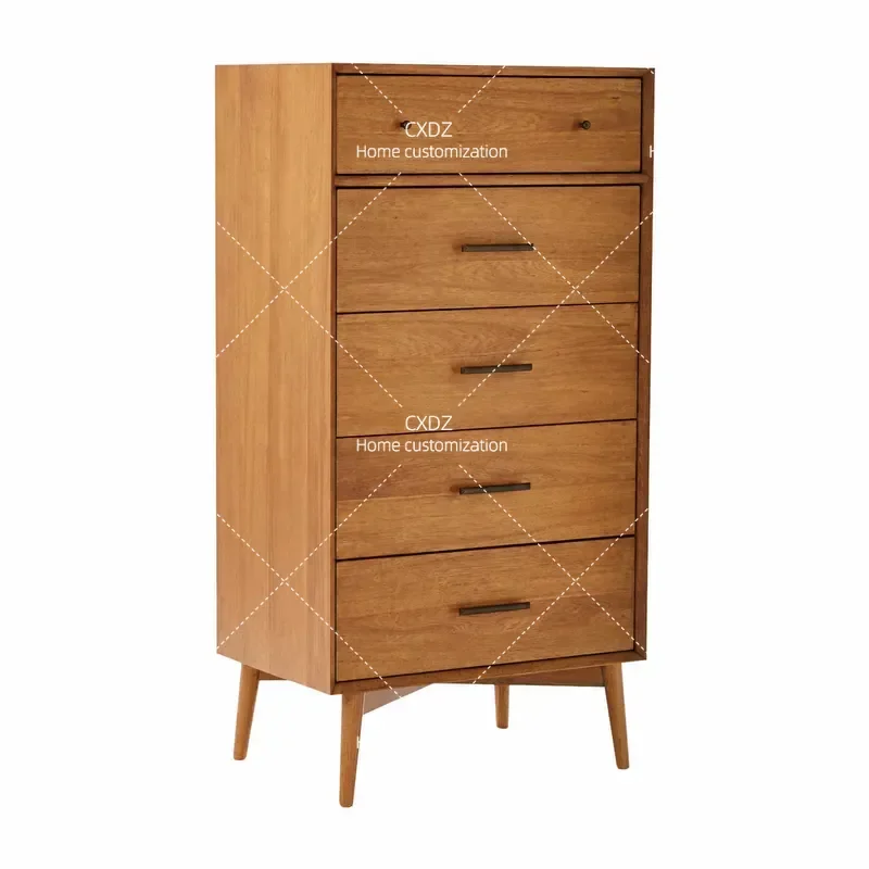 Nordic Retro Style Chest of Drawers for Living Room and Bedroom Storage Furniture Home Decor Organizer