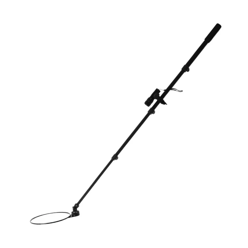 Telescoping Inspection Mirror 20cm 360° Viewing Wide Angle Long Mechanic Mirror Tool With Light For Parking Lot
