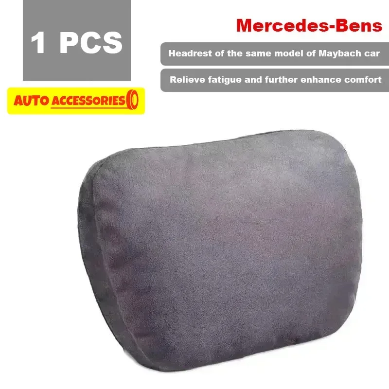 2PCS Auto Kopfstütze Nackenstütze Sitz/Maybach Design S Klasse Weiche Universal Einstellbare Auto Kissen Nackenstütze Kissen hohe Qualität