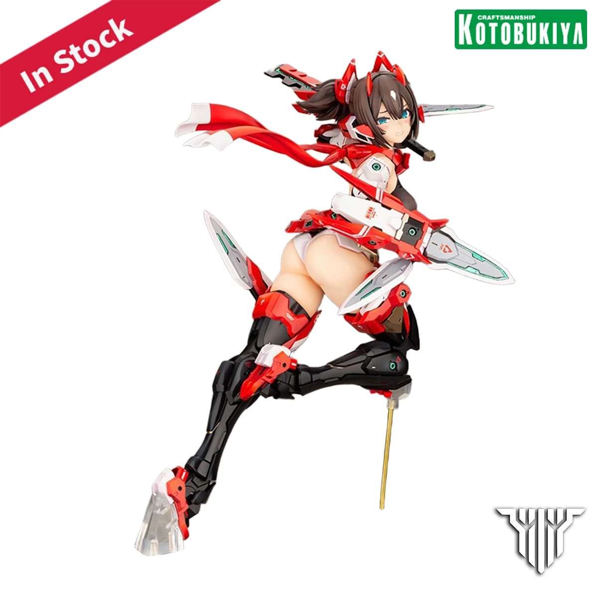 

В наличии оригинальная подлинная Kotobukiya предварительно окрашенная мегами устройство Asra Ninja 1/0,5 H = 280 мм модель фигурка украшение меха подарок для девочки