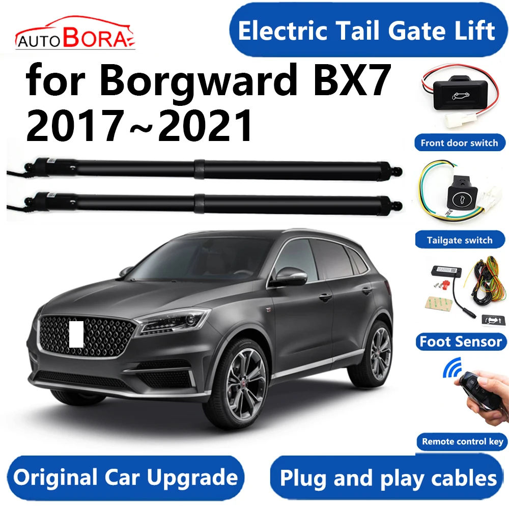 

AutoBora Car Electric Tail Gate Lift System Power Liftgate Kit Auto Automatic Tailgate Opener for Baojun 510 2017~2023