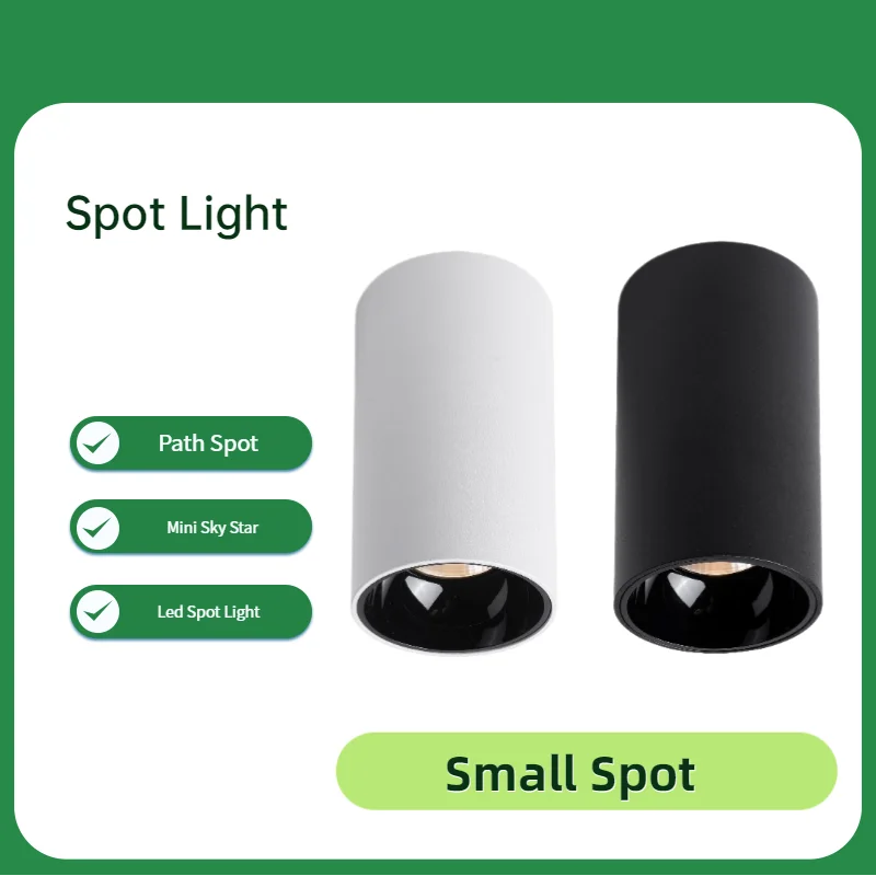 

Nordic Style LED Ceiling Spotlights 12W 20W 30W Downlight Living Lamp Kitchen Aisle Surface Mounted AC90-260v