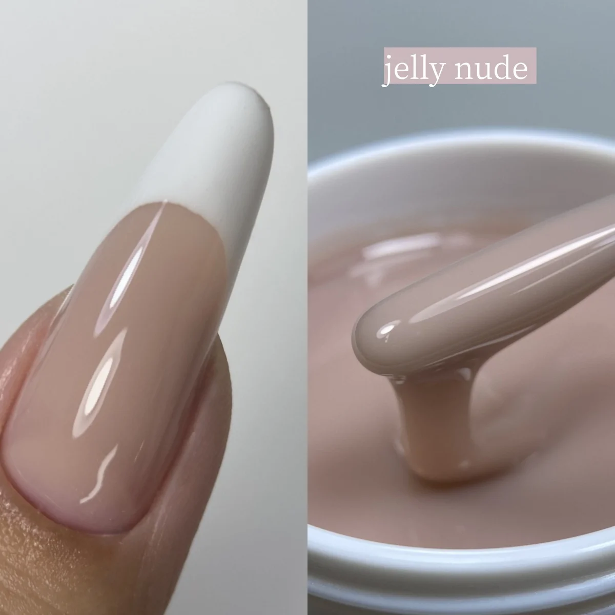 MSHARE Flüssiges Acrylgel Acrygel TPO Free Builder Nagelgel für Nägel Verlängerung Bau Selbstniveau Soak Off UV LED Gel Jar