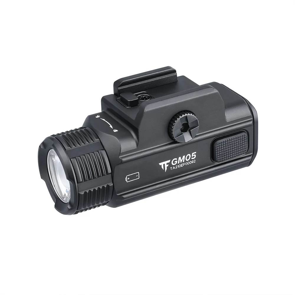 Trustfire GM05 Tactical Flashlight Compact Quick Release 1050Lumen LED Flashlight USB 16340 IP65 Universal  Pistol Light F