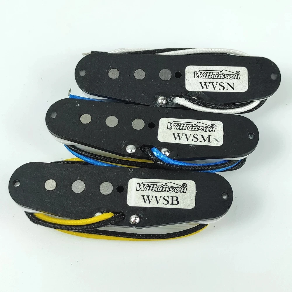 NEW   Wilkinson WVS Electric Guitar Humbucker Pickups three single coil pickups for ST Black Made In Korea