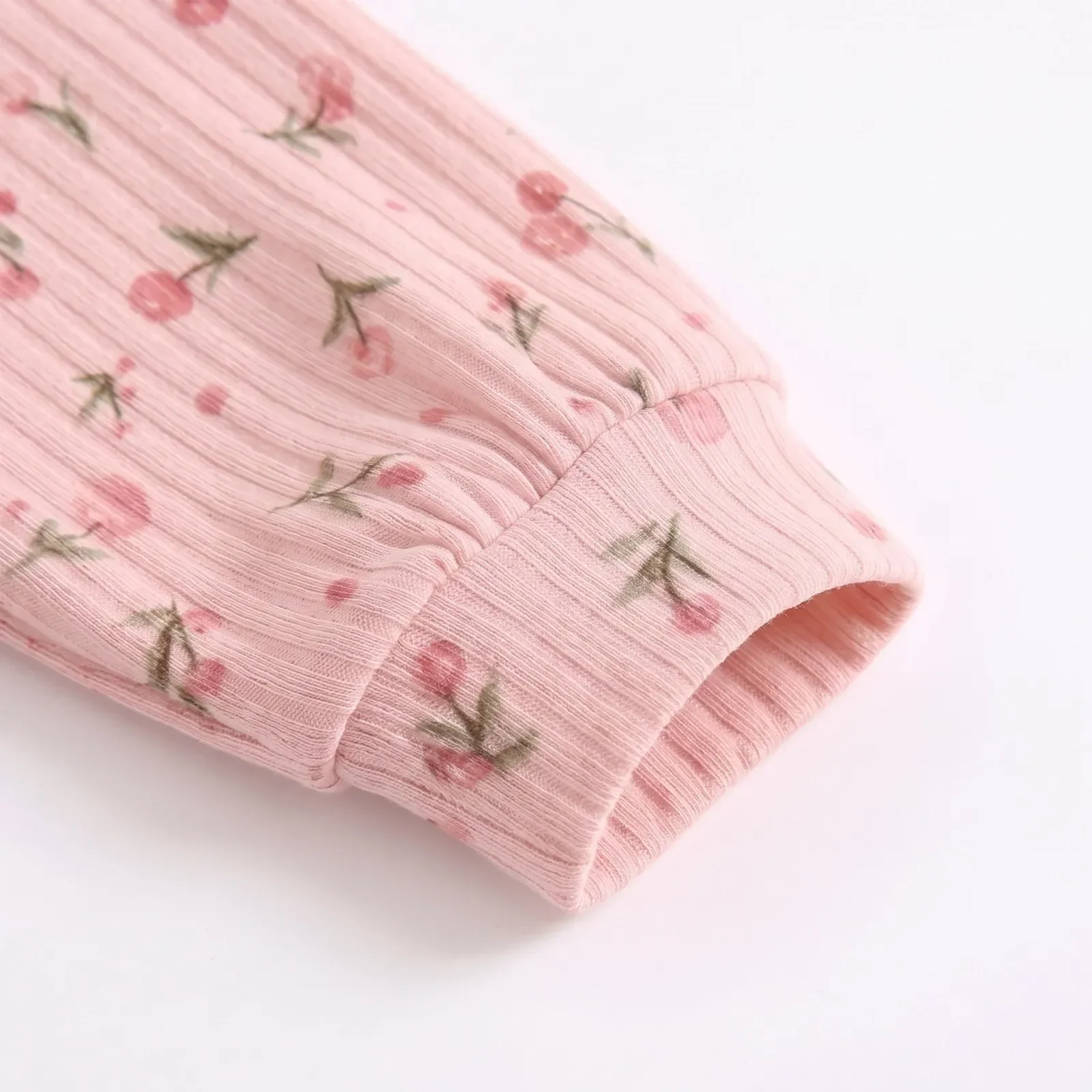 Herbstliche Blumen-Baby-Bodys für Säuglinge, Niedliche Einteiler-Kleidung mit Stirnband – Detail 2