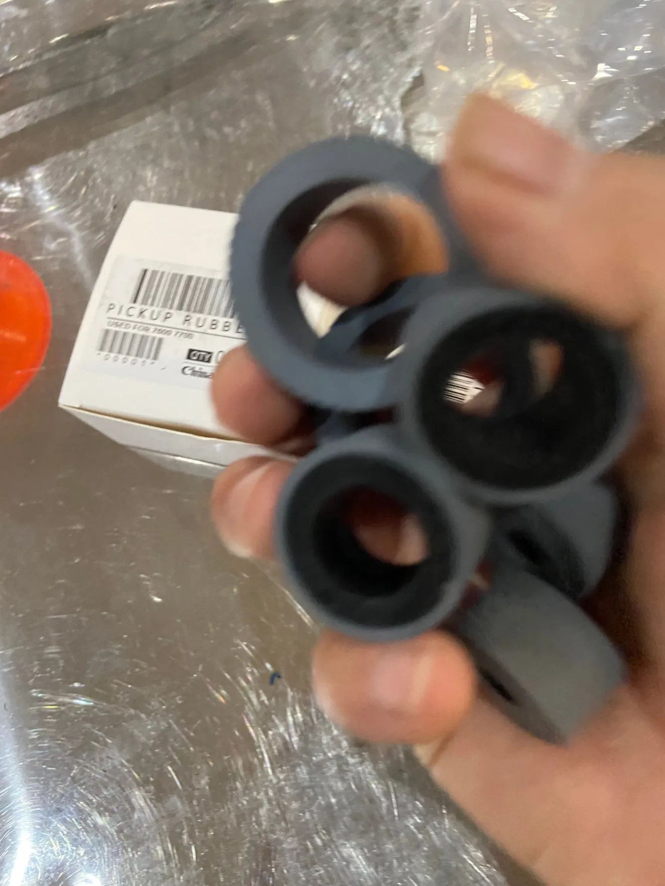 

1SETS Brake Pick Roller Tire for Fujitsu fi-7600 fi-7700 fi-7700S / fi7600 fi7700 fi7700S PA03740-K010 PA03740-K011