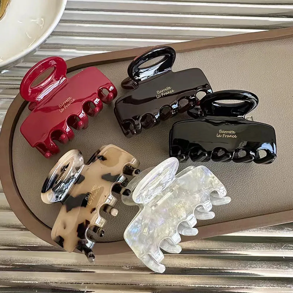 Hair Clip Light Luxury Shark Clip High-end Feeling Hair Accessories Girl Woman Small Grab Clip Side Hair Clip