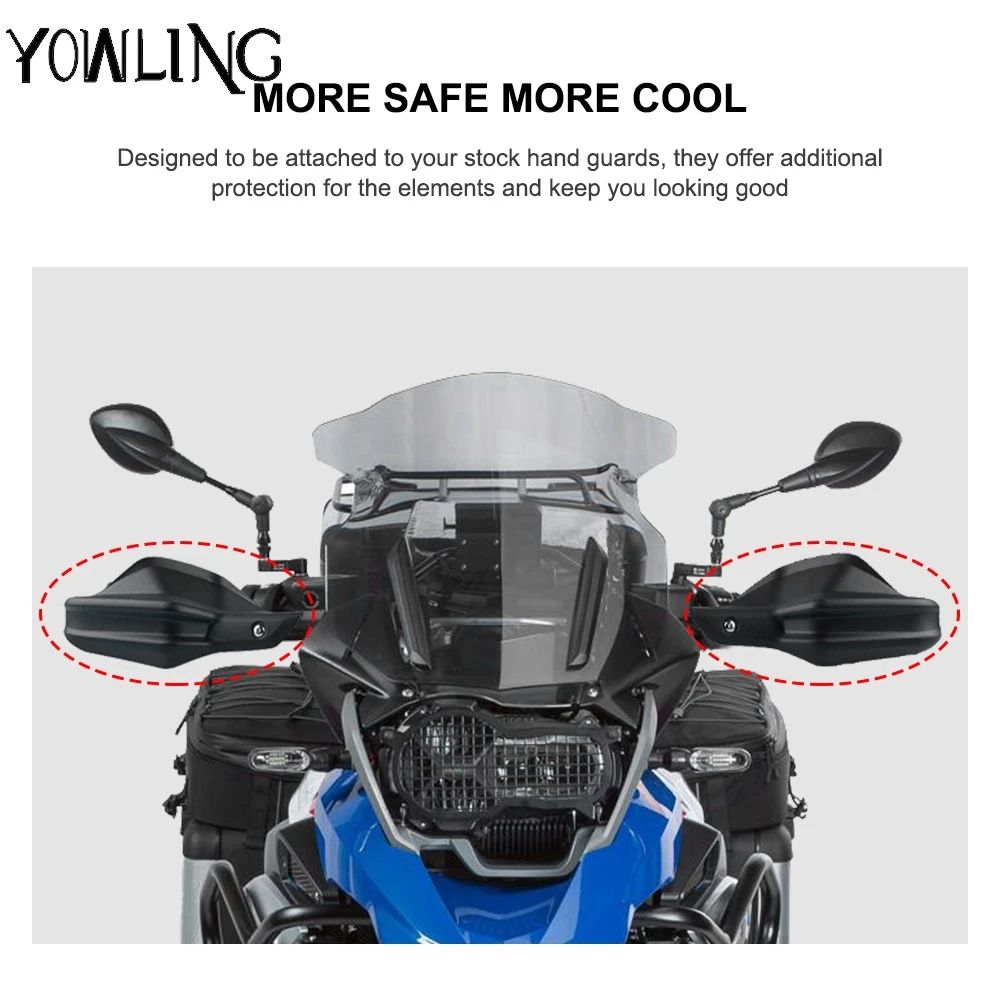 オートバイハンドガード保護ハンドプロテクターカバーハンドガード BMW F750GS F850GS R1200GS LC F800GS アドベンチャー S1000XR