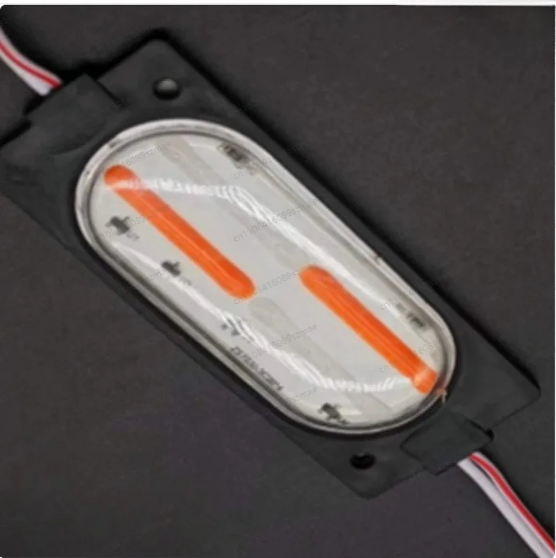 12V 24V LED Strobe Lights, Red Blue Flashing Warning Side Marker for Truck Vehicle Motorcycle, Decorative