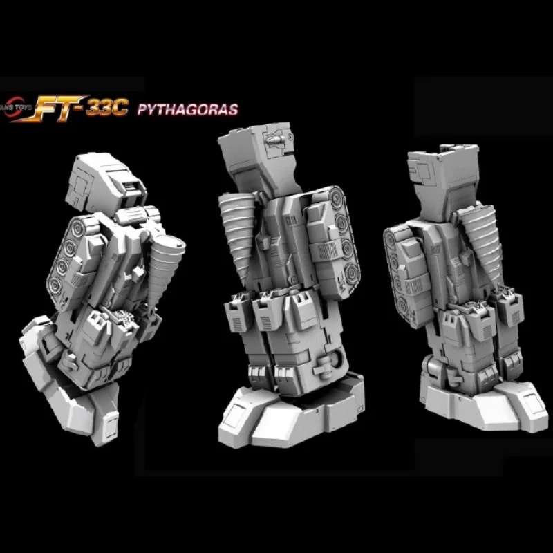 【곧 출시】오리지널 변환 장난감 Fanstoys FT33C 드릴링 머신 FT-33C 계산 킹 조합 회원 액션 인형