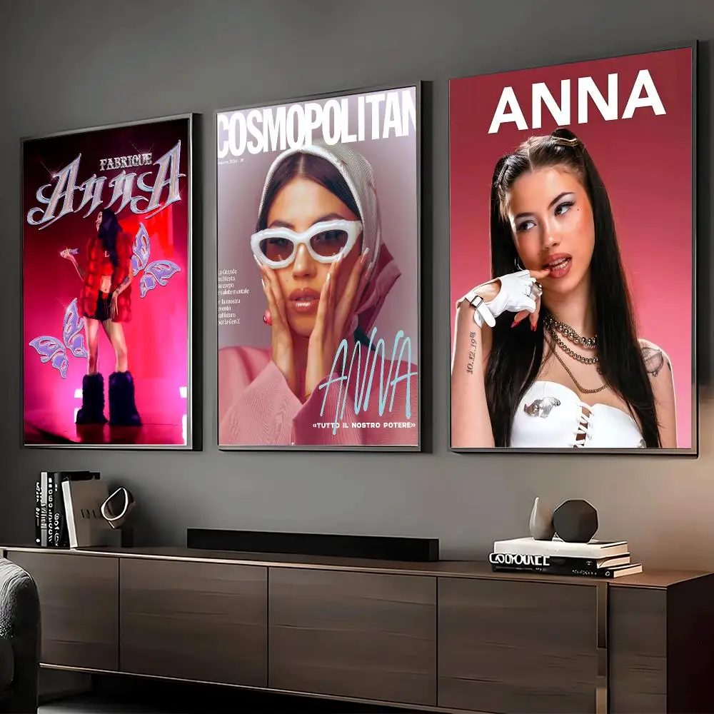 Rapper Album A-Anna Poster Peel and Stick Art Print for Dorm Room Bedroom Living Room Hallway Office Wall Decor Gift