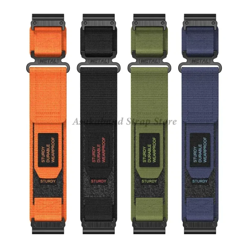 22mm 26mm New Nylon Straps for Garmin Fenix 7 6X 6pro 5X 5 3HR Tactix 7Pro Men Women Sport Bracelet Quick Release WatchBand Belt