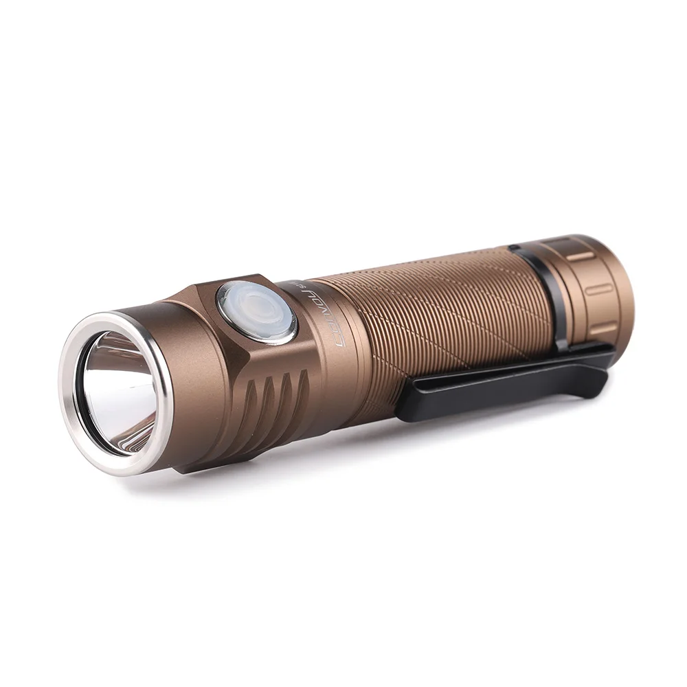 Convoy S21E 519A Flashlight Led Linterna 21700 Torch Camping Lamp Work Light Type-c Charging Port Rechargeable Flash Light