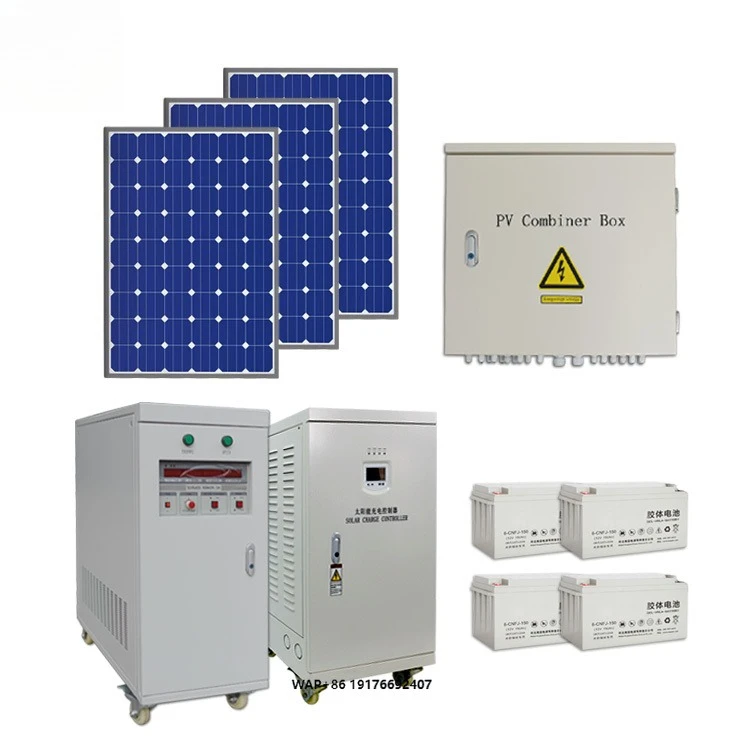 200KW-300KW-500KW Complete Solar Energy System Kit off Grid Solar Panel System with Lithium Ion Battery for Industrial Use