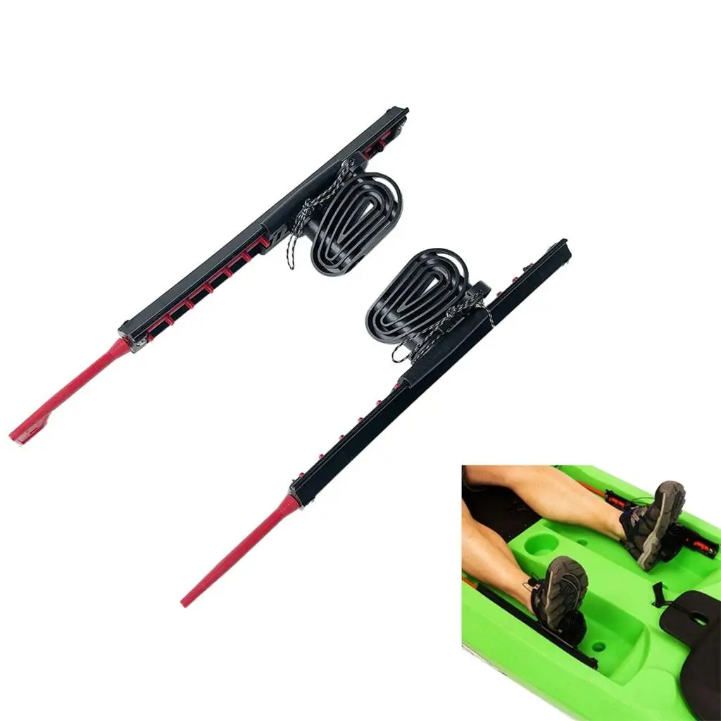 

Легкая подставка для ног для каяка, эргономичные нейлоновые педали, морские аксессуары для жесткого каноэ, рыбацкой лодки