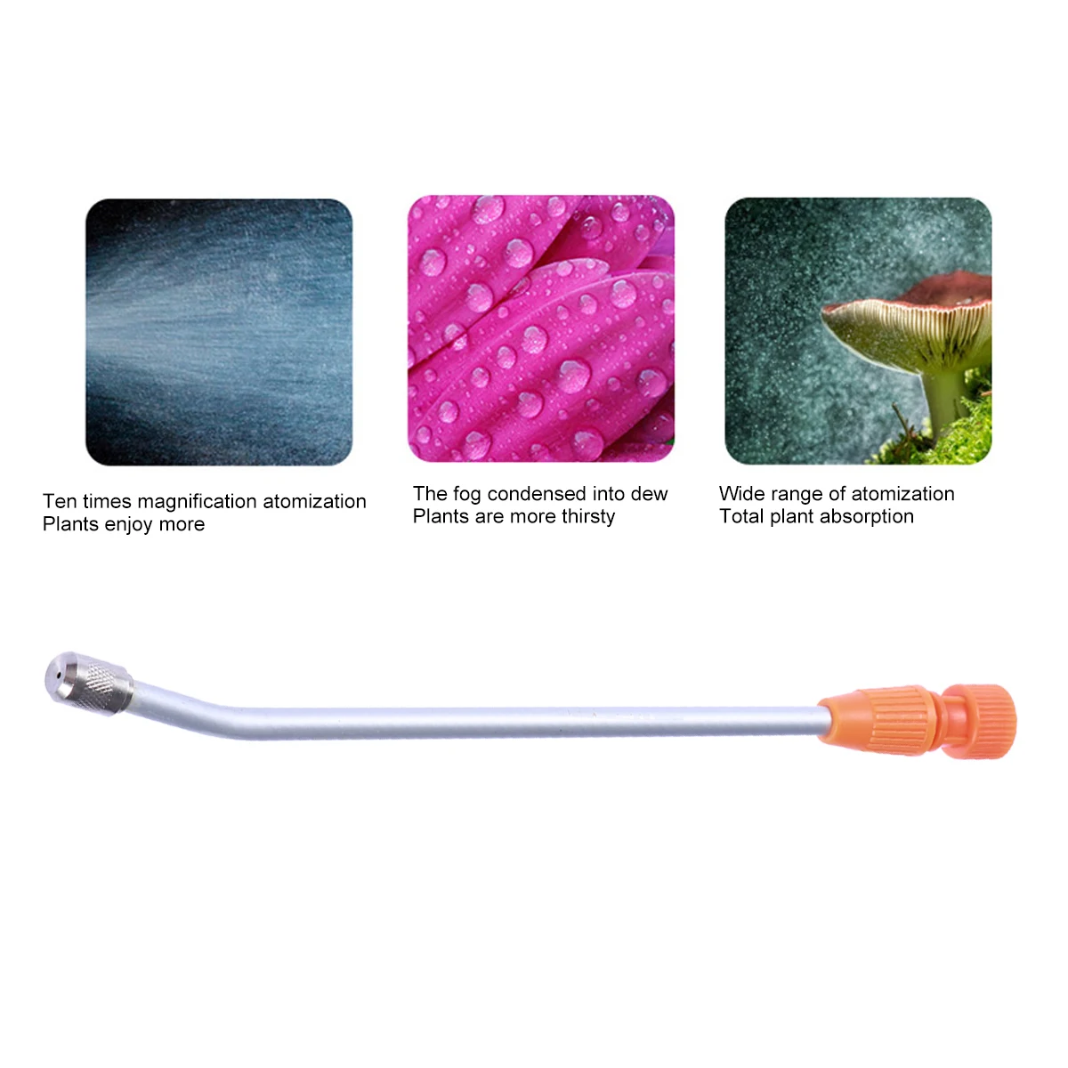 

Watering Can Accessories Spray Extension Tip Sprayer Pole Adjustable Rod