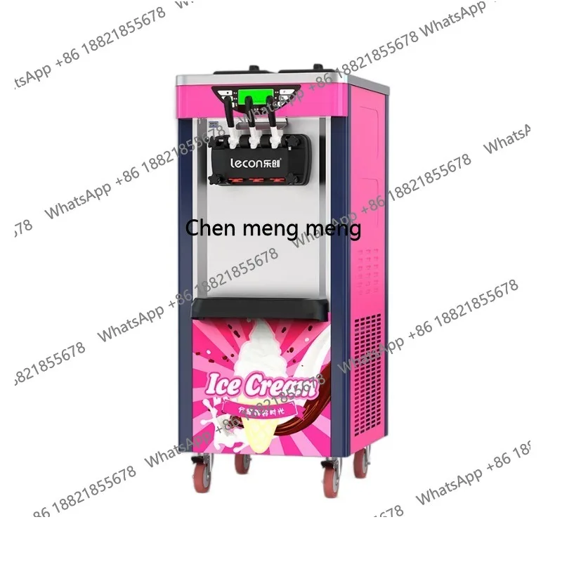 

Ice Cream Machine Commercial Ice Cream Machine Vertical Automatic Crispy Sundae Soft Desktop Ice Cream Machine