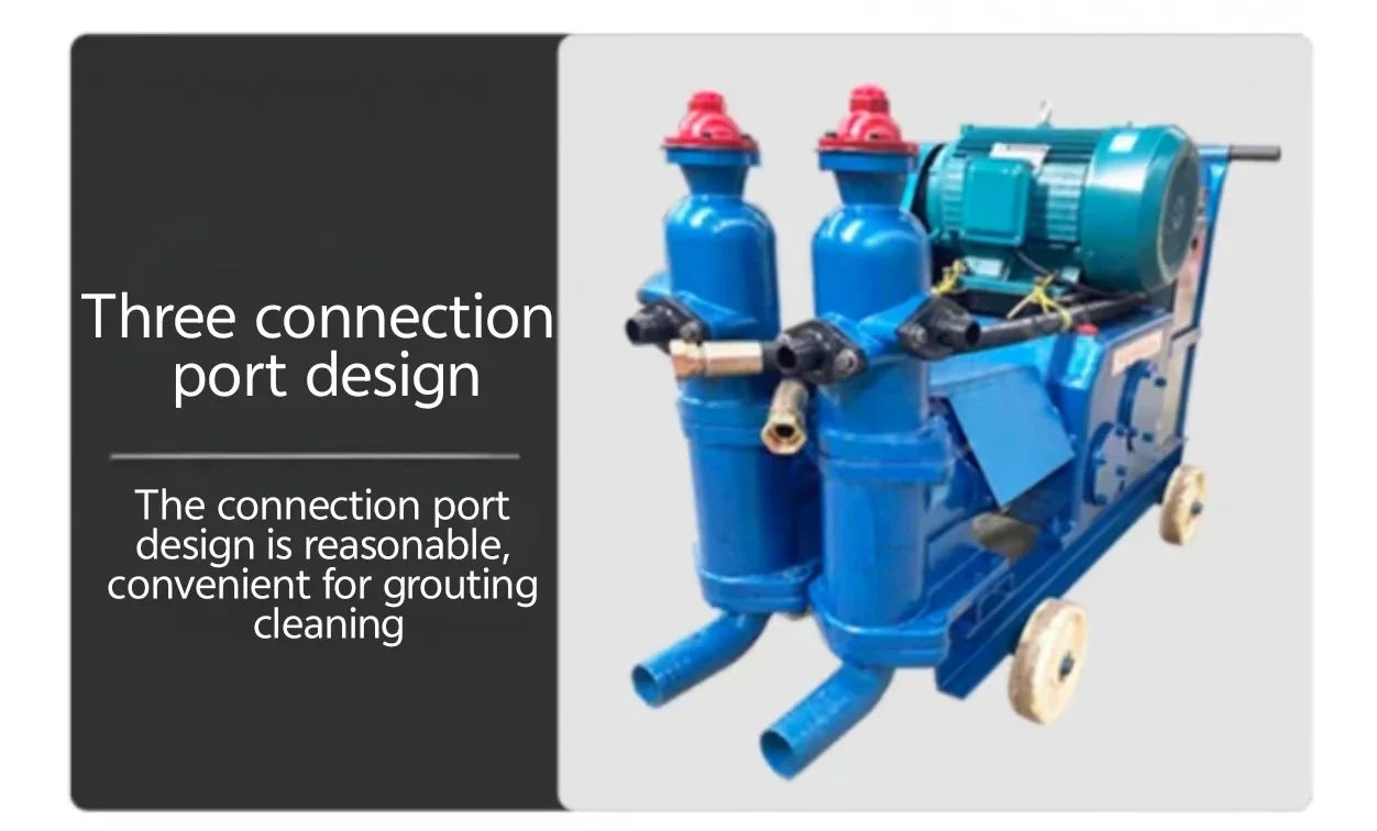 مضخة خرسانة مقاومة للماء لرش الملاط الأسمنتي/الخلط/الحشو #5