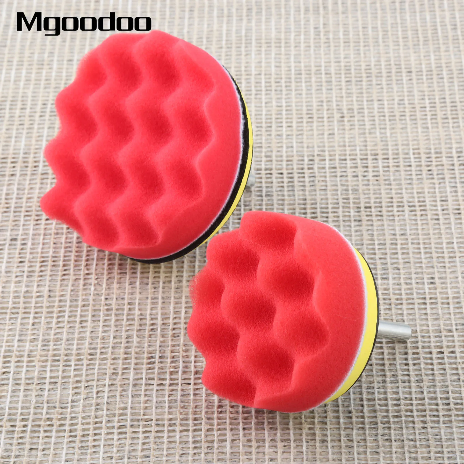 12Pcs 3/4inch Car Sponge Polishing Waxing Buffing Pads Kit M14 Drill Adapter Auto Detailing Car Wash Polishing Wheel Car Cleanin image 5