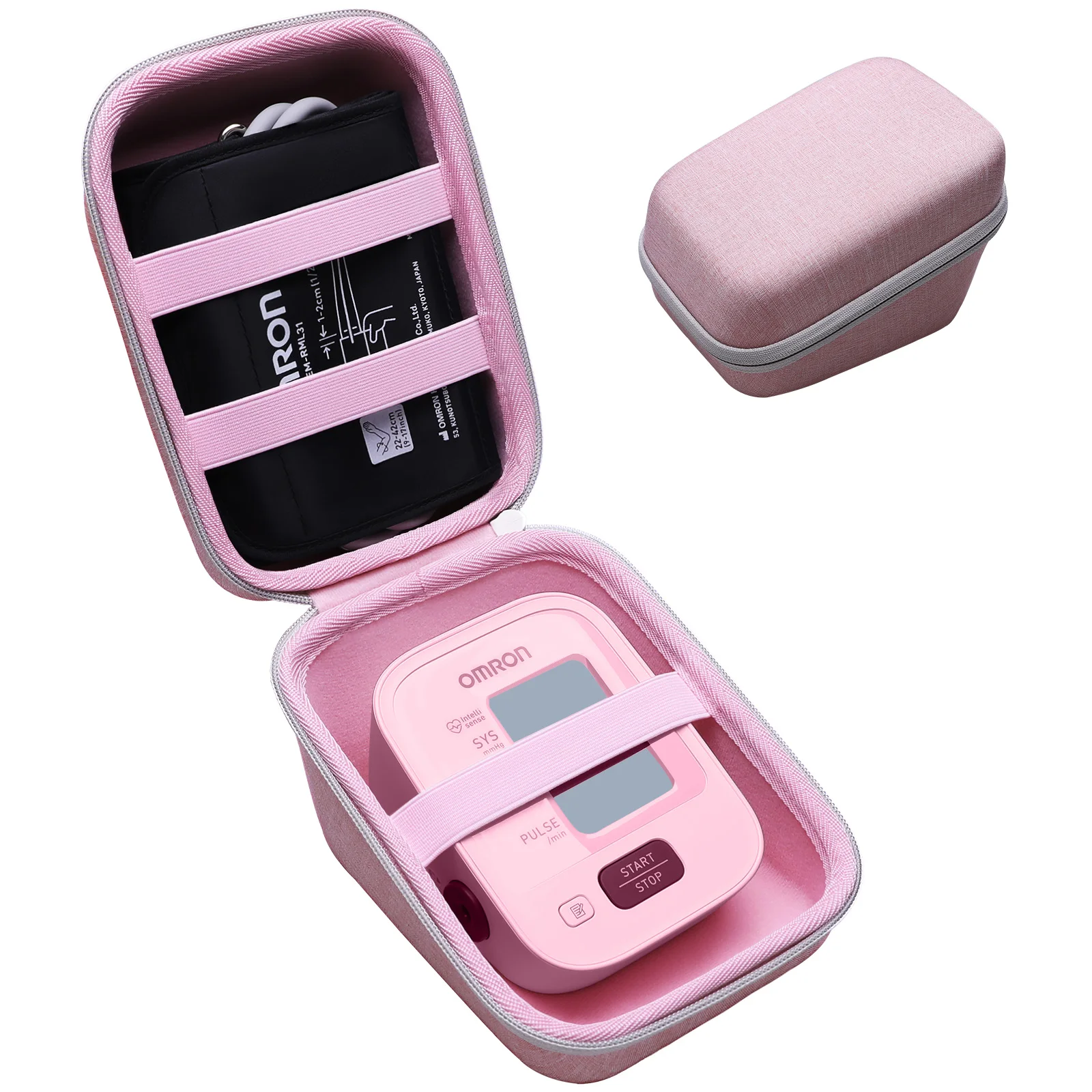LTGEM Blood Pressure Monitor Case for OMRON Bronze Digital Storage Carrying Bag Accessories for Blood Pressure Monitor