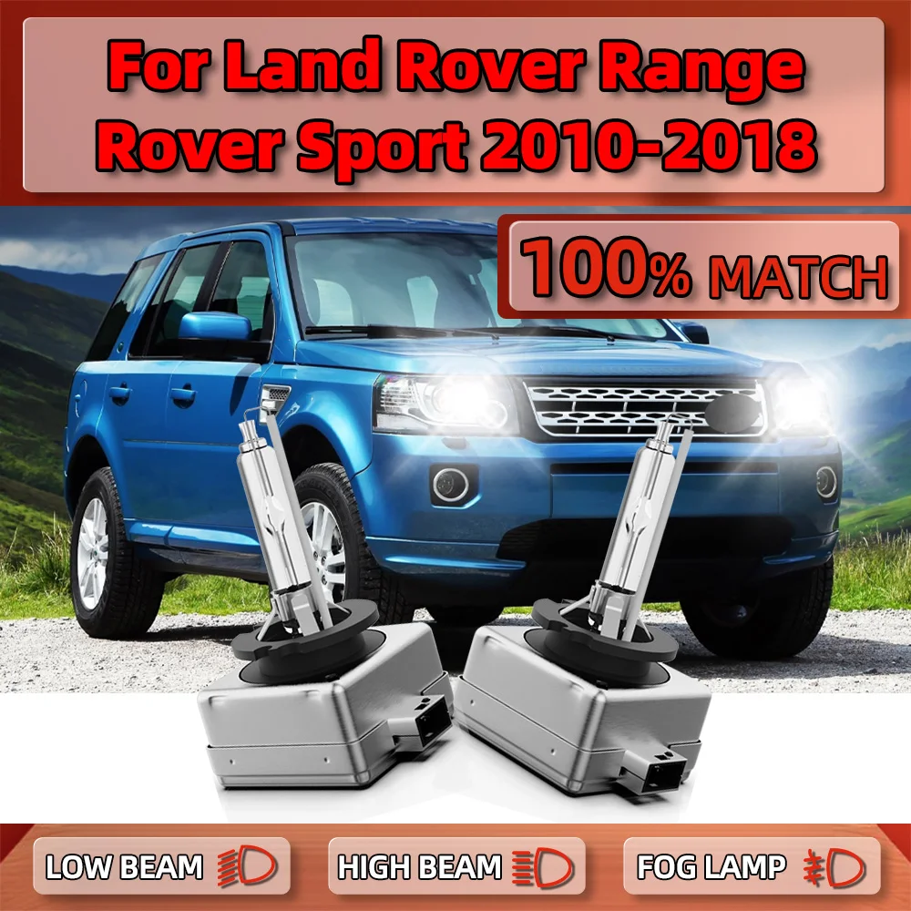 

2 шт., фотовспышки 35 Вт, 6000 лм, 2010 K, для Land Rover Range Rover Sport 2016-2015, 2017, 2018,