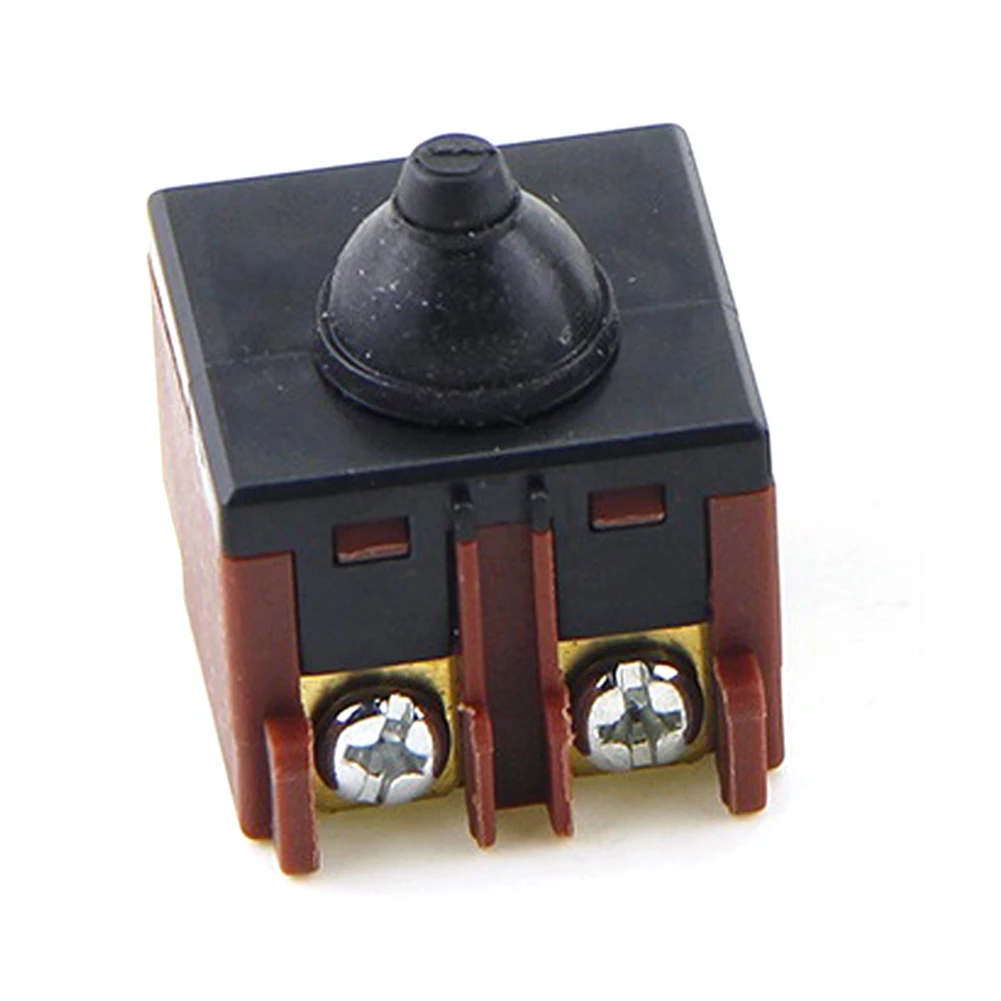 Interruptor de amoladora angular de 1 piezas, interruptor de botón de repuesto para amoladora angular 100, pulidor, accesorio, piezas de herramientas eléctricas