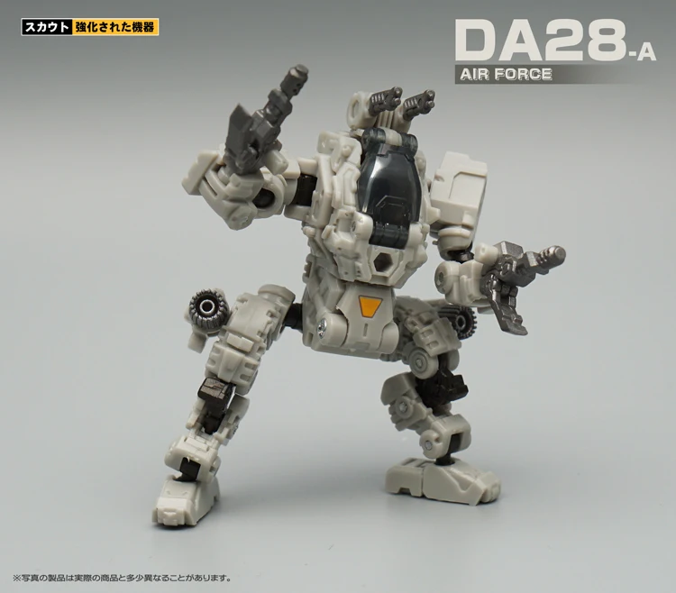 MFT DA28A DA-28A Transformation Diaclone Powered-suit Power Suit Black Mech Solider Lost Planet Action Figure Collection Toy