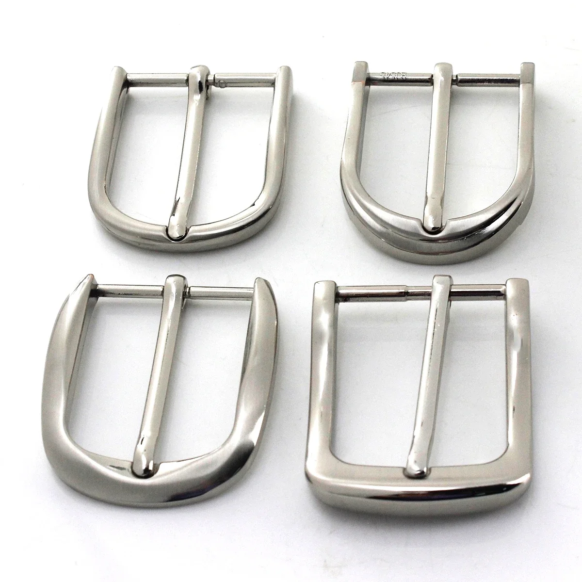 

Fashion Belt Buckle For Men Metal Clip Buckle End Bar Heel Bar Single Pin Buckle for Leather Craft Belt Strap DIY 1pcs 35mm
