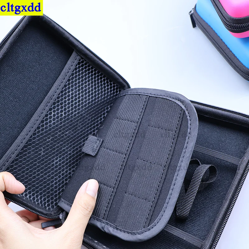 Cltgxdd 1개는 2DS 게임 콘솔 쉘 보호 커버에 적합합니다. 새로운 하드 EVA 지퍼 고품질 보관 가방