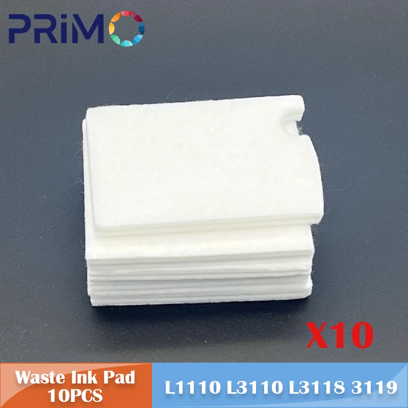 Esponja de manutenção de almofada de tinta residual para Epson L1110 L3100 L3101 L3110 L3118 L3160 L5190 L3150 L3115 L3116 L3166 L3158 L3165 2710