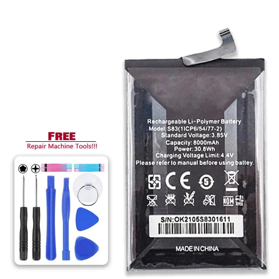 

Аккумулятор 8000 мАч для OUKITEL WP9 WP 9 Bateira