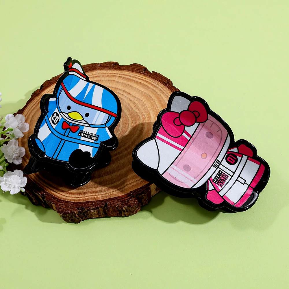 

1pc/2pcs Sanrio Astronaut Unique Pendant Adorable Dumbbell Hair Claw Clip for Secure Hair Grip Daily Practical Hair Accessories