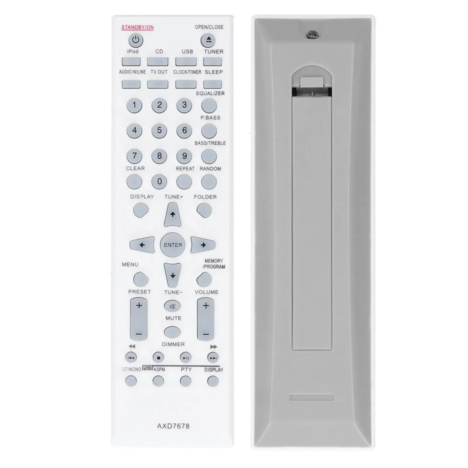 New Remote Control For Pioneer X-HM31DAB-K X-CM31-K X-CM31-W X-SMC55 Micro CD Receiver System