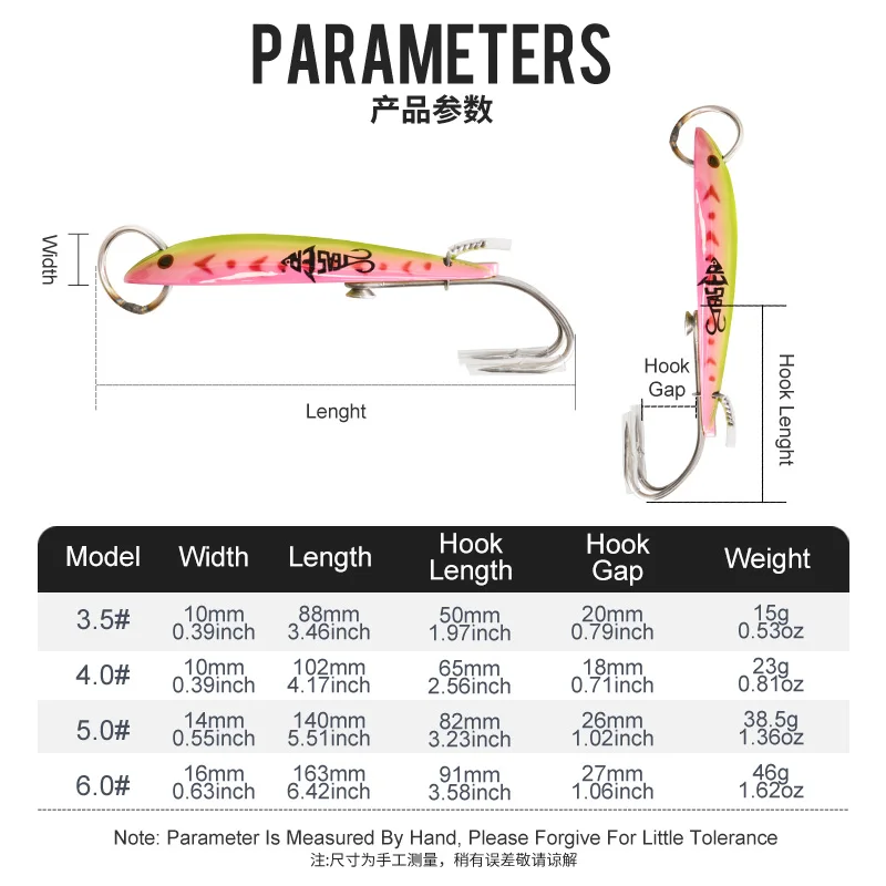 Jig Spoon Kahawai Obsession – Cuchara metálica con doble anzuelo - imagen 4