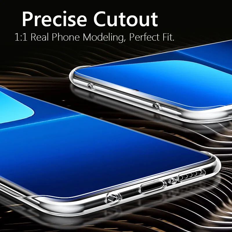 Frameless Clear Hard Back Cover Case On For Xiaomi 13 Ultra Xiaomi13Ultra 5G ShockProof Coque Phone Cases