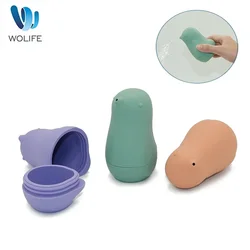 Baby Bathing Toy Kids Cute Bird Bathroom Shower Swimming Water Toy Floating Silicone Bath Toys BPA Free Infant Toy For Kids Gift