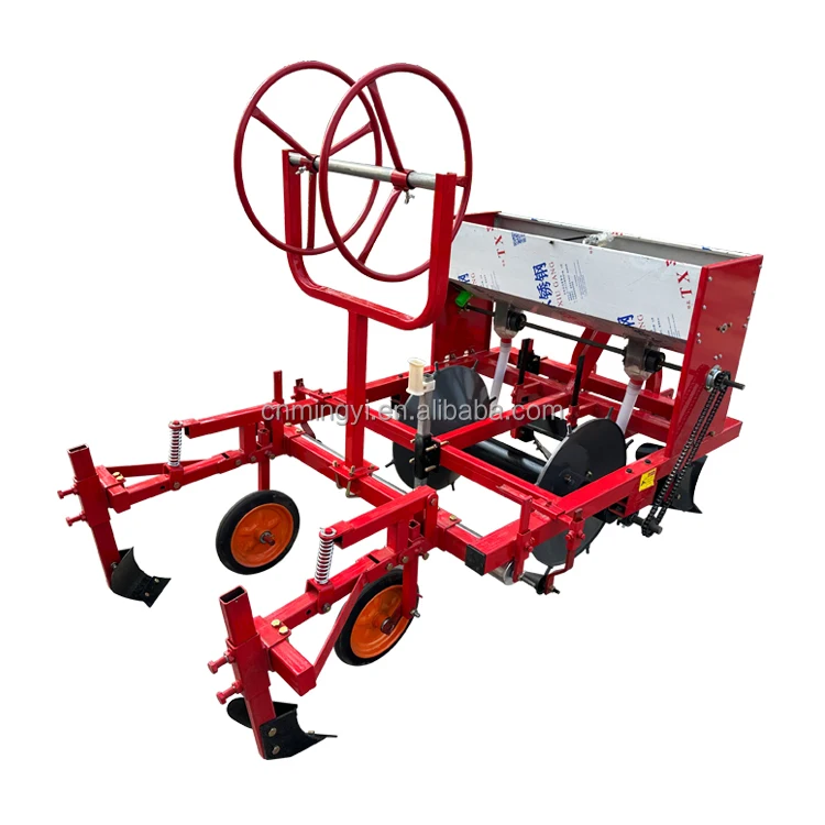 

Factory Wholesale Agricultural Tractor Mounted Ridging And Laminating Machine Potato Plastic Mulch Layer Laying Machine