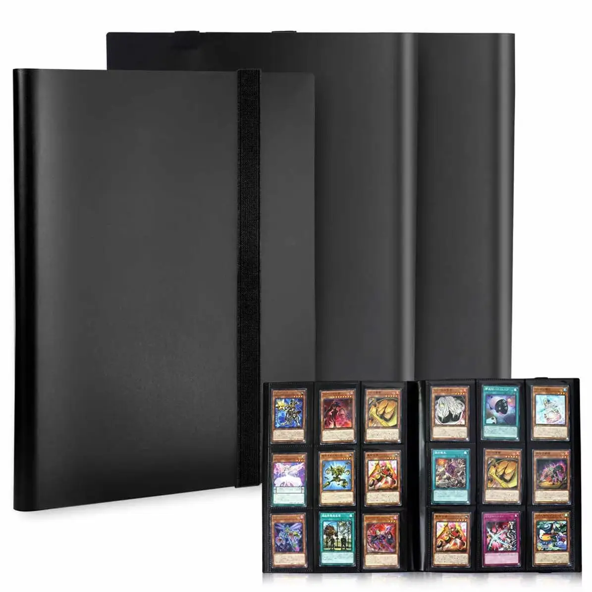Album de cartes à collectionner de qualité supérieure, capacité 160/360 cartes, pour cartes Pokémon, MTG, TCG, Yugioh, Football, Baseball et autres cartes sportives