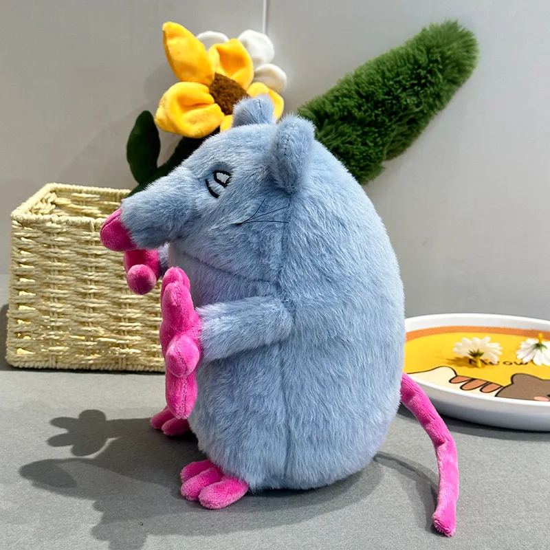 In Stock Can Be Recorded Lewd Cute Ugly Pizza Tower Mouse Plush Doll Embarrassing Prank Toys Birthday New Year Christmas Gifts