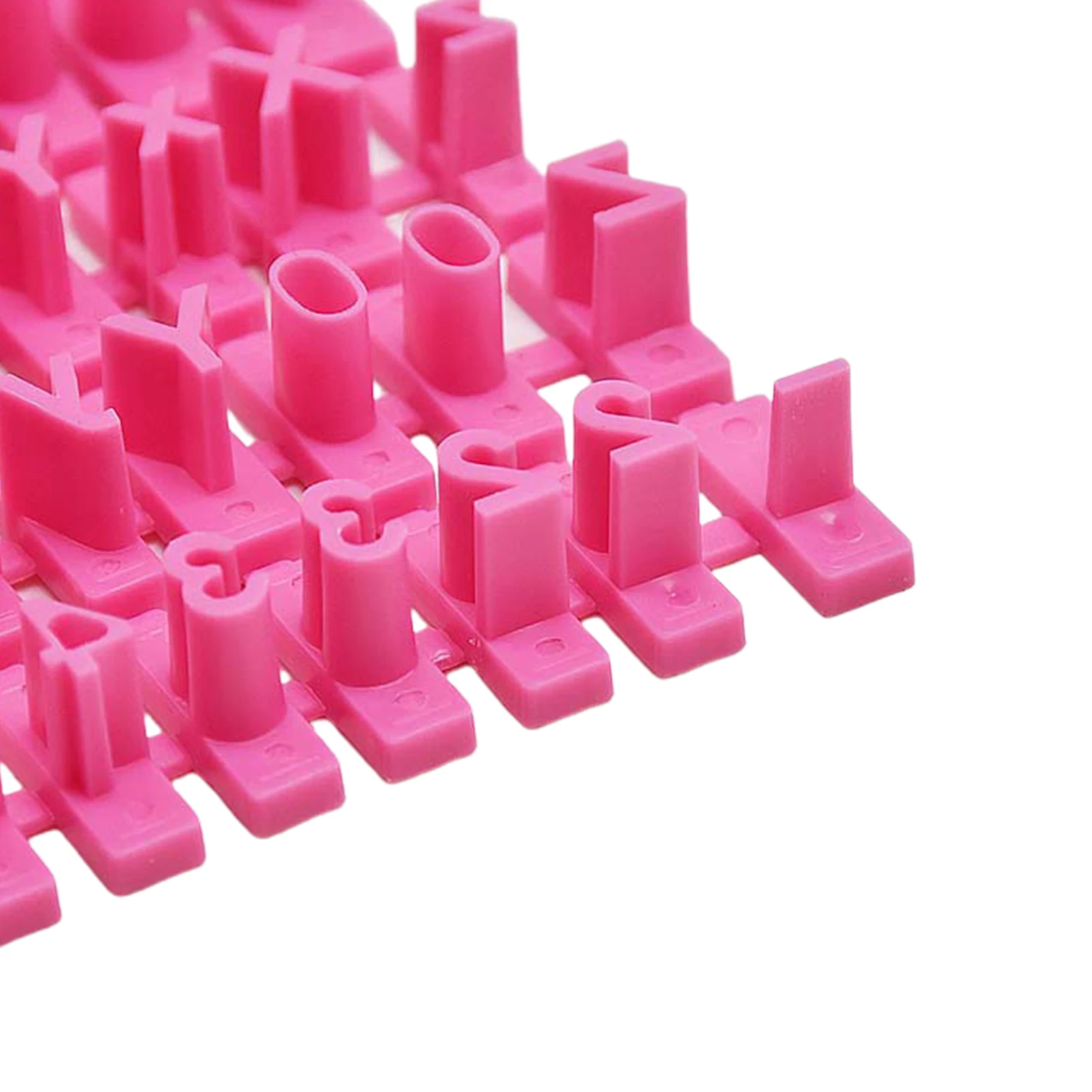Alphanumeric Number Plastic Biscuit Mold No Sharp Edges and Safe for Children Suitable for Decorating Shop-Buying Biscuits