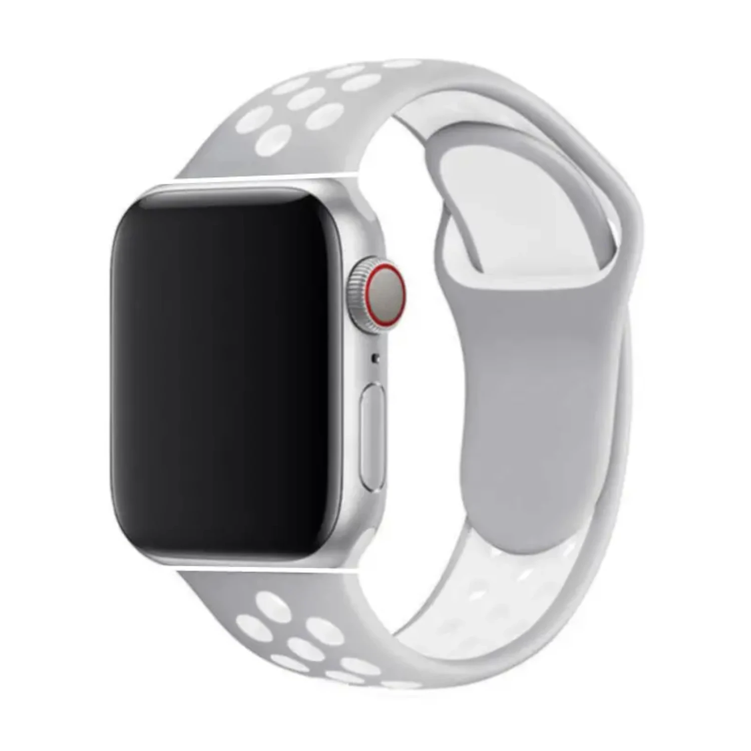 Sport Silicone Wristband Men Women Replacement Band For,iWatch, Band Series 6 5 4 3 2 1 SE